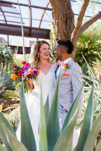 Darcy & Pierre's Desert Botanical Garden Wedding