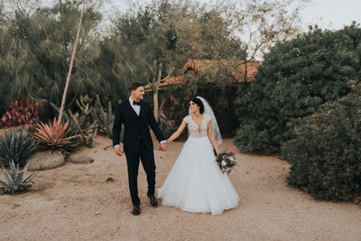 Megan & Luke's Desert Wedding