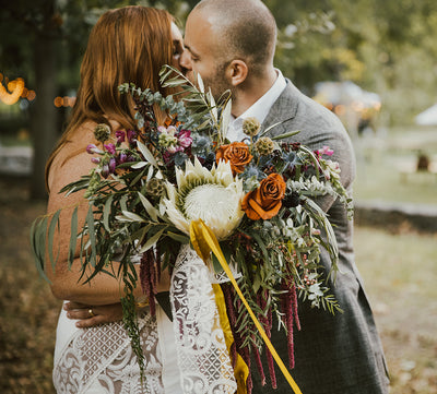 Tyler + Adrianne's Perfect Fall Sedona Wedding