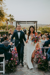 Sarah + Jake's Vibrant Spring Wedding