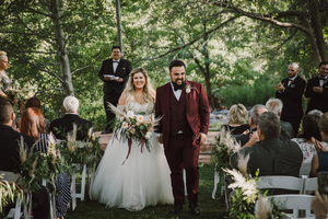 Danielle + Eric's Glamorous Sedona Wedding
