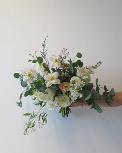 Blush & White Bridal Bouquet