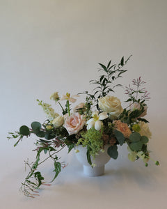 Blush & White Large Centerpiece