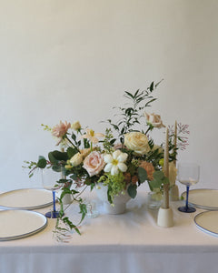 Blush & White Large Centerpiece