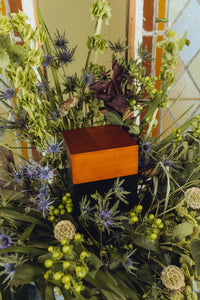 Meadow Funeral Urn Wreath