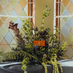 Meadow Funeral Urn Wreath