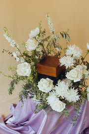 Classic Funeral Urn Wreath