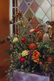 Arizona Sky Funeral Floor Arrangement