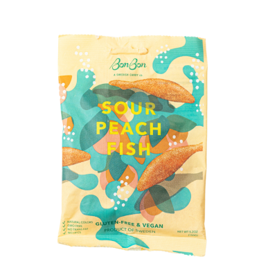 Sour Peach Fish - 5.2oz (150g)